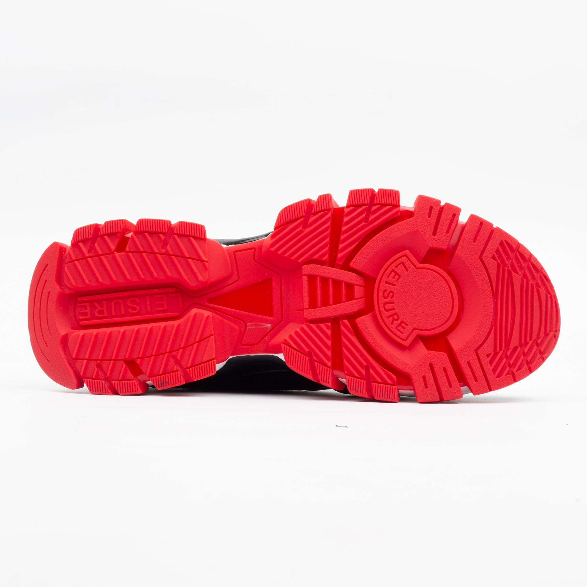 Black and Red Chunky Sneakers – Bold, Stylish, and Comfortable Footwear for Everyday Wear (M13035) - Image 7