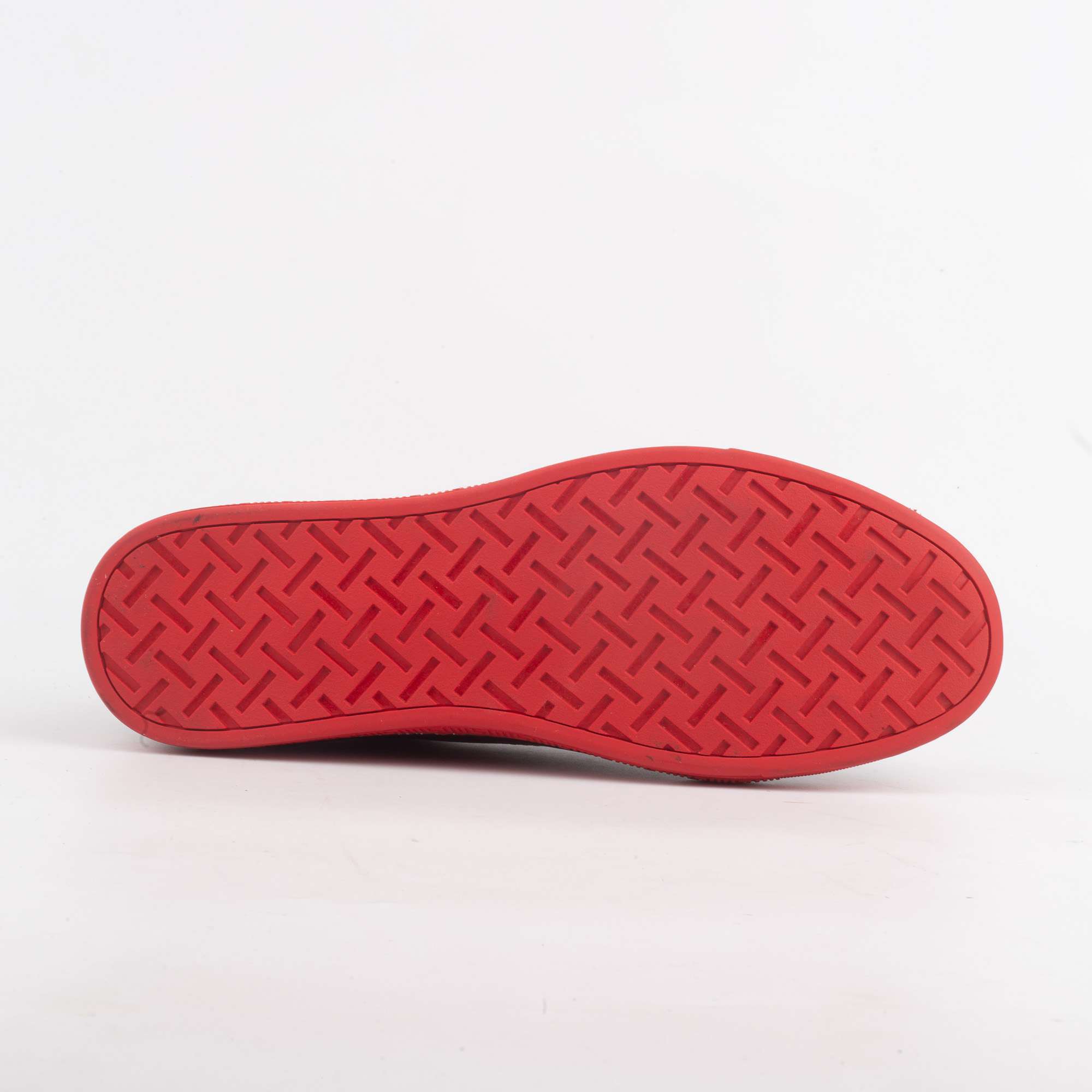 Black and Red Leather Sneakers – Bold Contrast, Premium Comfort (M13017) - Image 6