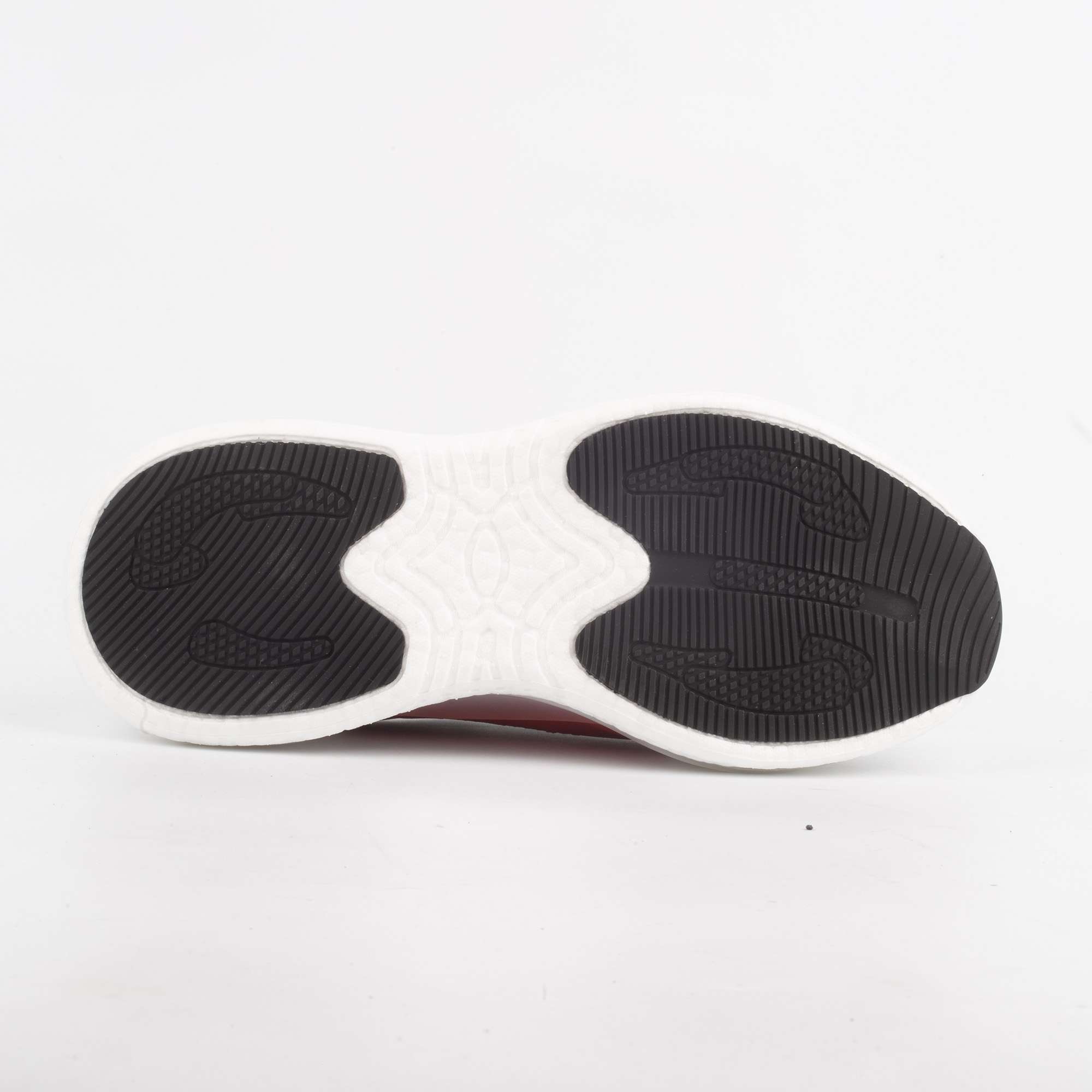 Men's White and Red Sneakers with Air Cushion Sole for Maximum Comfort(17346) - Image 6
