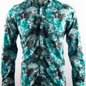 Stand Out in a Stylish Tropical Floral Print Men's Shirt Perfect for Casual and Vacation Wear