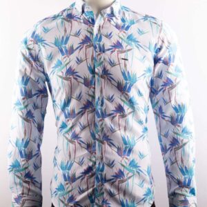 Trendy Men's Floral Print Shirt Perfect for Casual and Formal Occasions