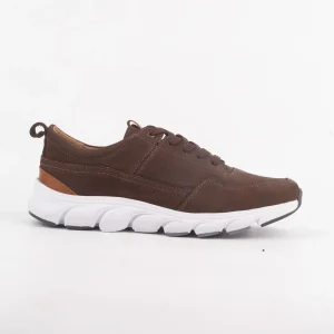 Calvano brown leather sneakers