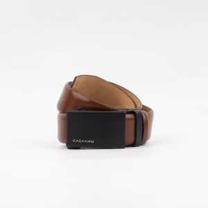 Calvano Ratchet Leather Belt for Men
