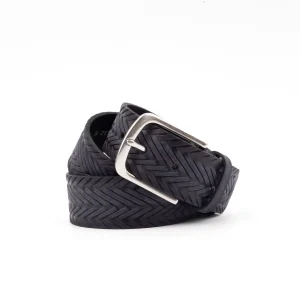 Calvano Woven Look Leather Belt for Men in South Africa